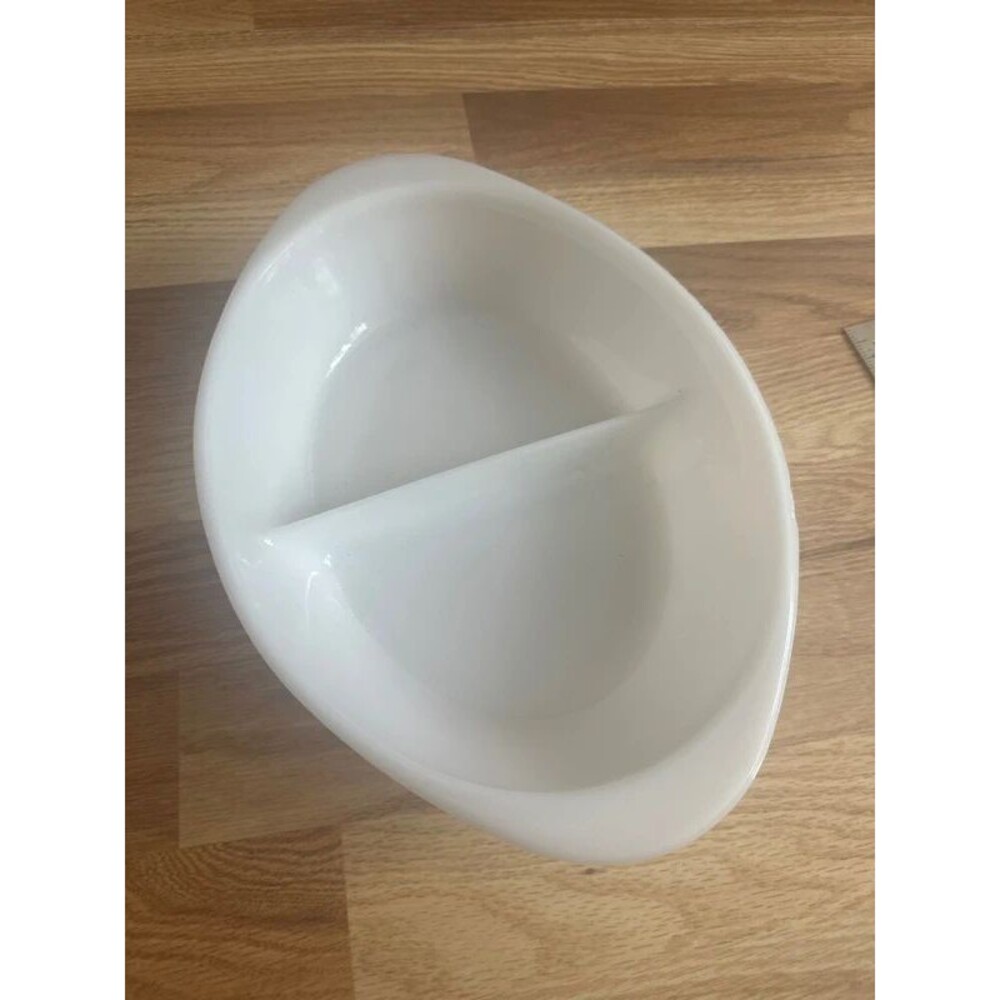 Glass bake divided dish